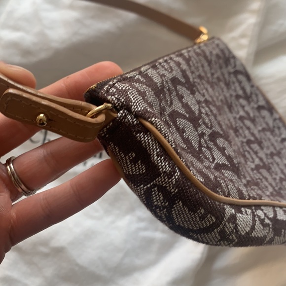 Christian Dior Diorissimo mini saddle pochette - Picture 4 of 9